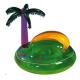 Customized Inflatable Floating Island with Palm Tree
