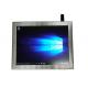 10 Points PCAP Touch Screen Panel Pc Sunlight Readable 19 Inch Fanless Industrial Computer