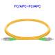 Single Mode Fiber Cable FC/APC~FC/APC Single Mode Single Core OS2 LSZH Customize
