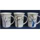 2016 cheap ceramic mugs with new design, new bone china mug, flare mug liling