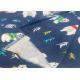 Cotton Bear Print Flannel Flame Retardant Fabric Supports Customization