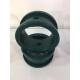 Black Color Silicone Butterfly Valve Seat , Rubber Valve Seat Good Performance