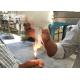 flame retardant nylon fiber raw white for military use fire retardant