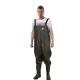 Custom Made 70D Nylon PVC Waist High Waders for Plus Size B2B Purchasers