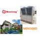 High Performance Large Villa Home Heat Pump Air To Water  Copper Pipe Thick 0.8-1 Mm