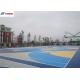 Soundproof Outdoor Basketball Court Flooring Silicon PU