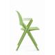 Modern Stackable Dining Room Chairs Green Plastic Dining Chairs For Home Decor
