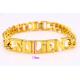 imitation fine jewelry goldfield chains letter name