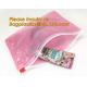 Protection Usage For Packaging Slider Bags Air Bubble Bags,Biodegradable pvc made shock resistance transparent clear zip