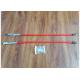 1200KGS Gym Equipment Parts Red & Black Snow Plow Blade Guides