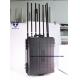 Stationary Adjustable Portable Signal Jammer Cell Phone CDMA GSM GPS 3G 4G With Cooling System