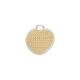 Heart Shape Sisal Scrubber Body Scrub Pad 10x8 cm For Face Exfoliating