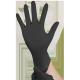 100 Pcs/ 1 Box Black Latex Powder Free Gloves S M L XL