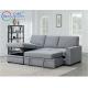 Hot Selling Home Furniture 2 Seater Bed Chaise Multi-Functional Corner Couch L-Shaped Living Room Sofas With Storage