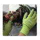 Urban Park Service And Afforestation Green Polyester Nitrile Gloves