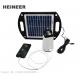 Portable solar camping lanterns with ABS frame and holder,mobile charge,power