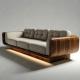 European Style Minimalist Living Room Modern White Wooden Leg Chesterfield Sofa Set With Customized Color And Luxury Design