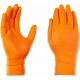 100% Pure Nitrile Gloves Anti Slip Diamond Textured Cut Protection