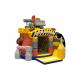 New Design World Themed Painting 5x5x4m Kids Inflatable Jump House