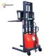 1150mm Fork Length Semi Electric Pallet Stacker 120Ah Manual Pallet Forklift