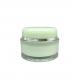 UV Proof Plastic Cosmetic Jars Round Acrylic Containers 30g 50g For Skin Care Cream