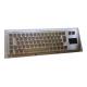 Mechanical Mexico Spanish 64 Keys Metal PC Keyboard IK07