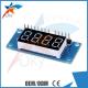 4 Bits Digital Tube LED Display Module With Clock Display TM1637