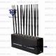 16 Antennas Cell Phone Signal Jammer Full Bands Adjustable For GPS WIFI 3G 4G 5G
