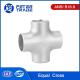 Seamless Equal Cross Stainless Steel Pipe Fitting ASME B16.9 ASTM A403 WP316/316L WP304/304L For Piping Solutions
