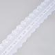 White Guipure 6.5cm Embroidery Lace Trim For Top Clothes
