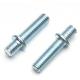 Medium Carbon Steel Double Ended Thread Stud With Round Washer Attached