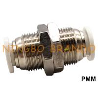 PMM Plastic Bulkhead Union Tube Quick Connect Pipe Pneumatic Air Hose Fitting Parts