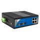 Rugged POE Ethernet Switch For Data Transfer Rate 10/100/1000 Mbps Working Temp -40-85°C