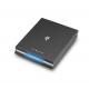 Black PC Thinnest Qi Wireless Charging Pad 10W 7.5W Fast Charge