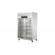 220V Double Door Fridge Freezer Commercial 1.2m Double Temperature