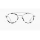 Round retro style Optical Frame for Men Women Titanium Unisex Eyeglass Inlay Acetate rim combiantion Fashion Accessories