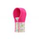 Soft Touch Pink Hat  Fleece Face Mask Wind Resistant 25 * 50cm Hat Abt 32cm