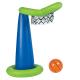 Inflatable Basketball Game Set with Hoop and Ball - Indoor or Outdoor Play