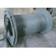 Multilayer 900mm Diameter Rope Winch Drum ISO Listed For Crane Winch