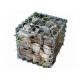 Silver / Green Galvanised Gabion Wire Mesh Easy Maintenance For Poultry