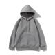 FODARLLOY  Fashion Vintage Hoodie OEM Streetwear Essentials Oversize Unisex Pull Coat Men's Hoodies Pullover Grey