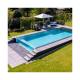 Outdoor Clear Acrylic Swimming Pool with UV Resistant Window Customized and Materials