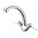 Durable Contemporary Washroom Two Handle Faucet Rust Proofing