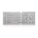 90 Keys Industrial Stainless Steel Keyboard With Sealed / ruggedized SS hula pointer