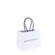 Brown / White Craft Paper Bag With Paper Twist Rope Handles OEM / ODM Service