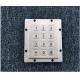 3x4 stainless steel keypad numeric keypad