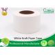 White Waterproof Gummed Self Adhesive Kraft Paper Tape Water Activated Tape