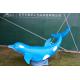 Artificial Fiberglass Whale High Durability With Excellent Anti Fading Ability