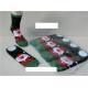 Breathable lovely cartoon christmas design winter AZO-free cotton socks for women