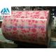 ASTM A792 JIS G3321 Print PPGI Steel Coil Double Coating 15um - 20um Top Coat